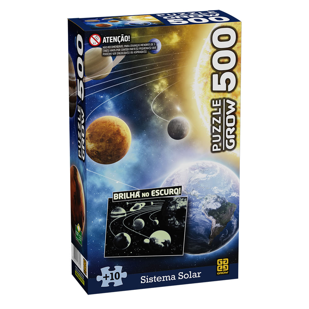 Quebra-Cabeça 500 Peças - Sistema Solar