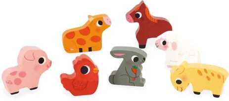 Encaixa-formas 3D – Animais na Fazendinha