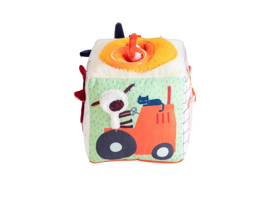 Cubo de Atividade de Pelúcia Sensorial – Ignace