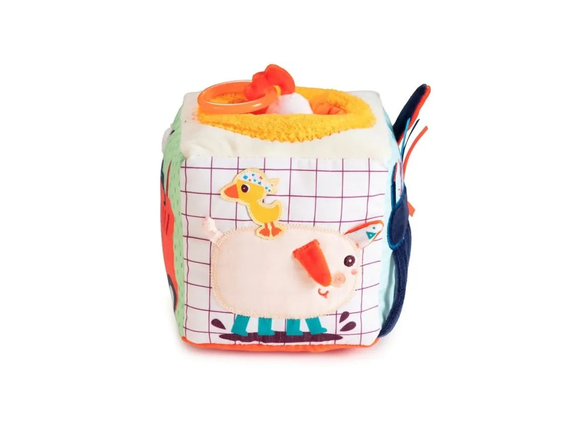 Cubo de Atividade de Pelúcia Sensorial – Ignace