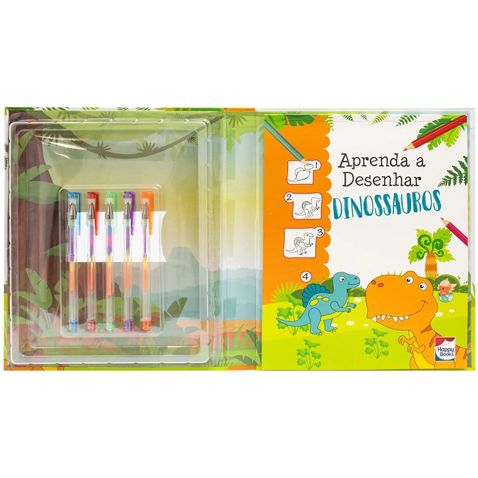 Aprenda A Desenhar: Dinossauros