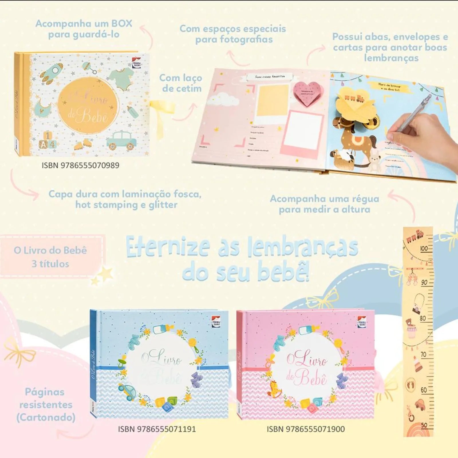 Livro Do Bebe (Amarelo)