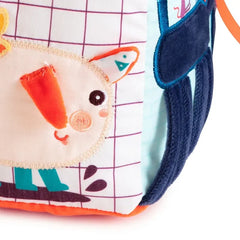 Cubo de Atividade de Pelúcia Sensorial – Ignace