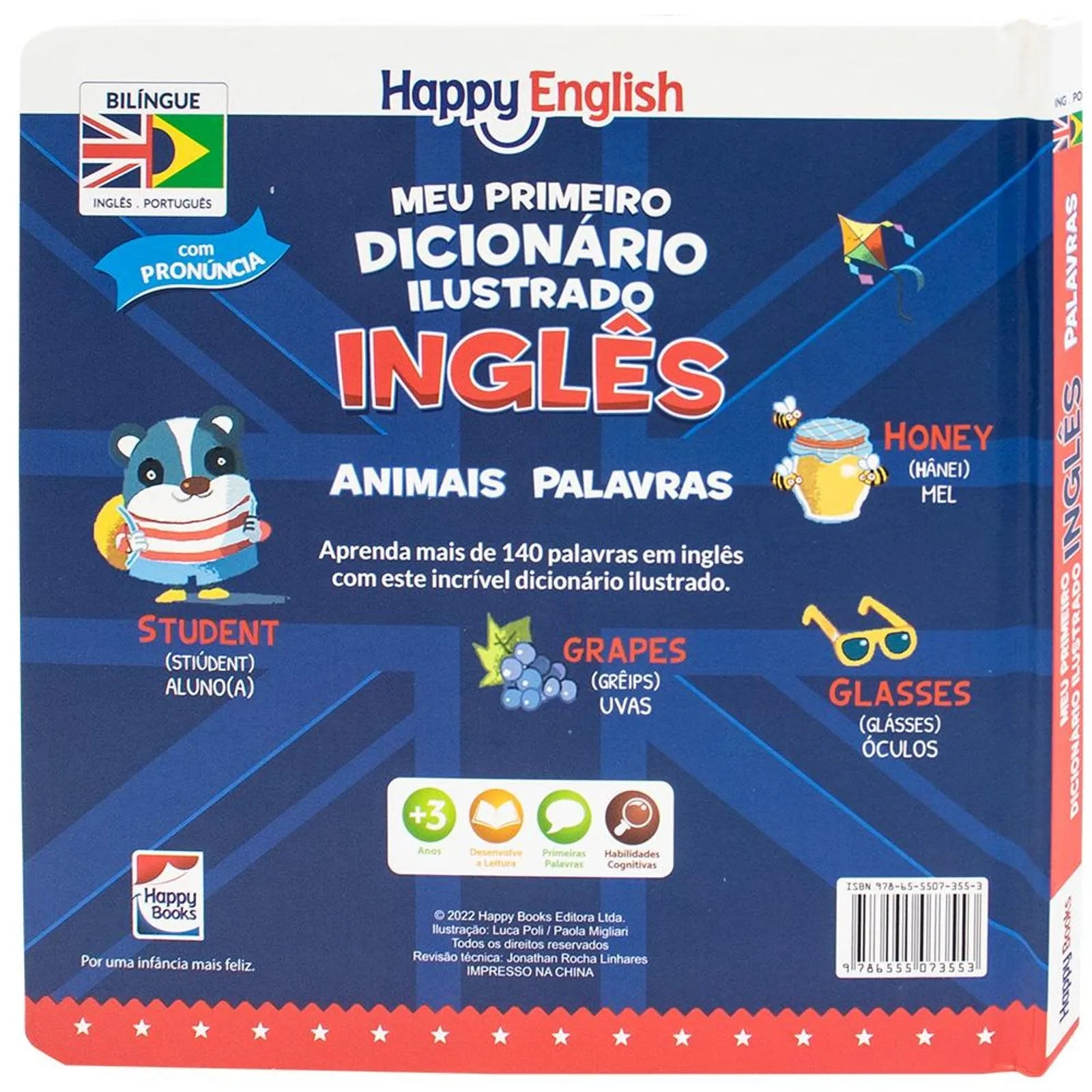 Happy English Meu Primeiro Dicionário Ilustrado: Palavras