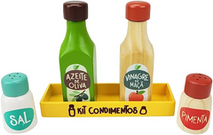 Coleção Comidinha - Kit Condimentos