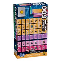 Puzzle 500 Peças - Tabela Periódica