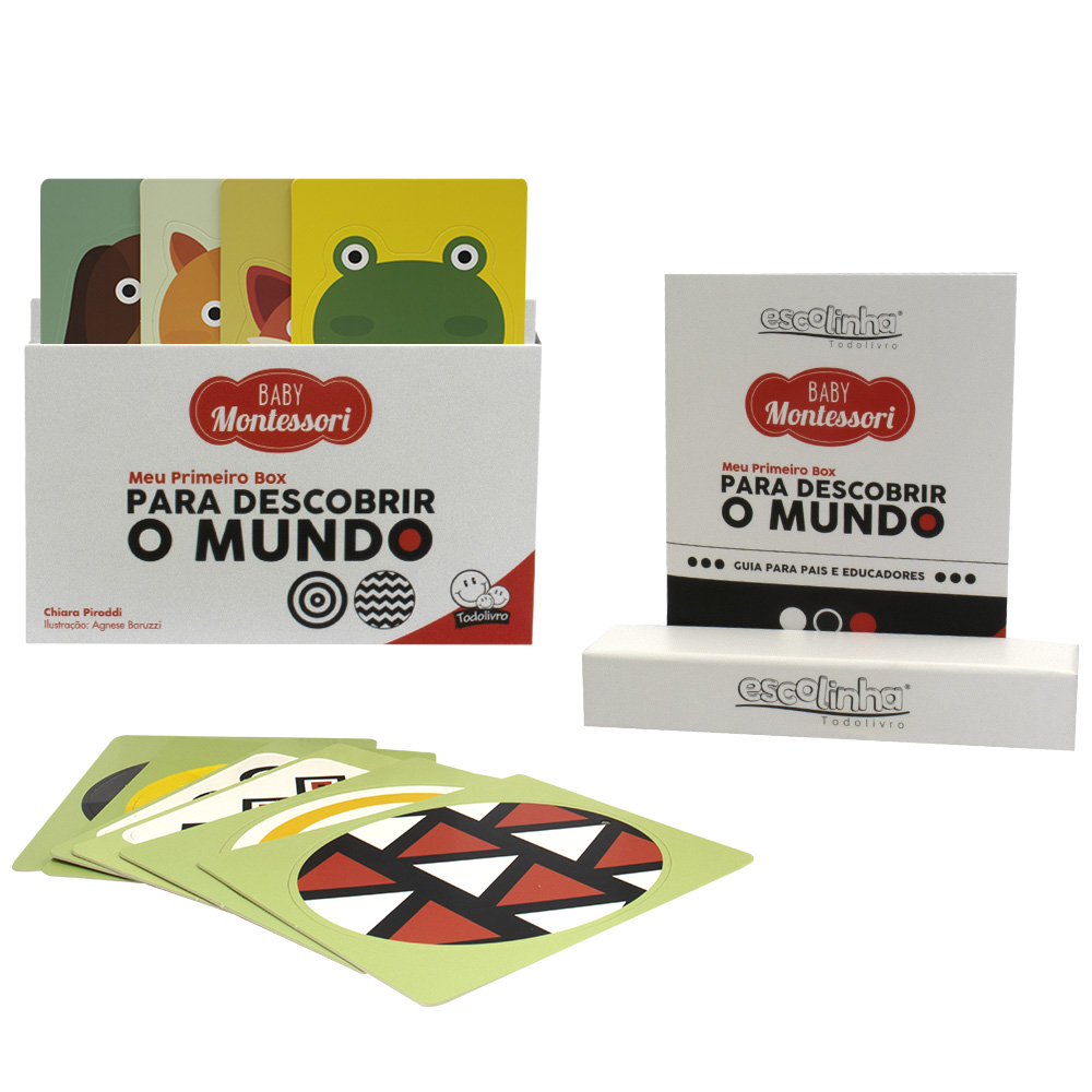 Baby Montessori Meu Primeiro Box Para Descobrir O Mundo