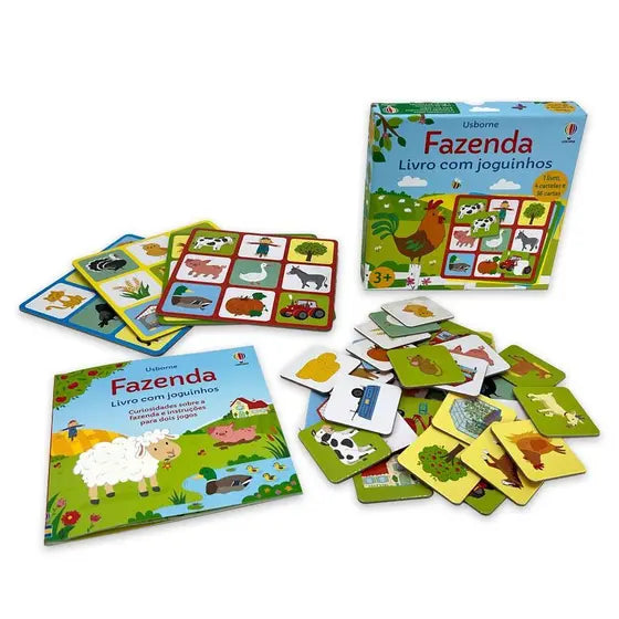 Fazenda - Livro com Joguinhos