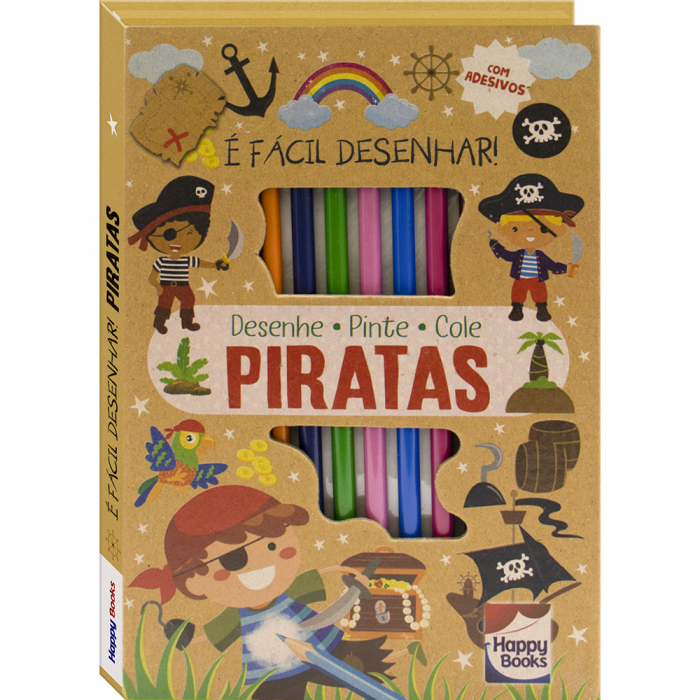 É Fácil Desenhar! - Piratas