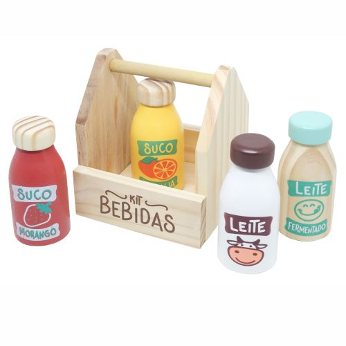 Kit Bebidas - Coleção Brincando de Comidinha