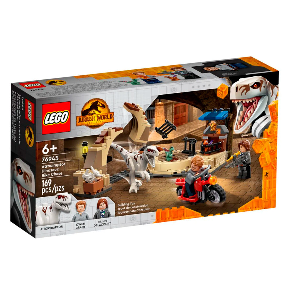 Lego Dinossauro Jurassic World Atrociraptor Perseguição