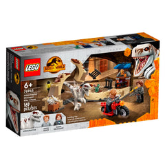 Lego Dinossauro Jurassic World Atrociraptor Perseguição