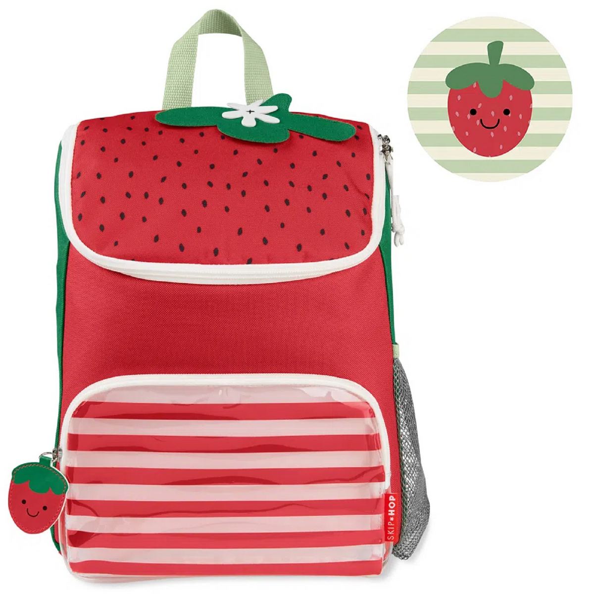 Mochila Escolar Spark Style Big Kid - Morango