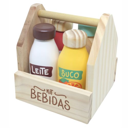 Kit Bebidas - Coleção Brincando de Comidinha