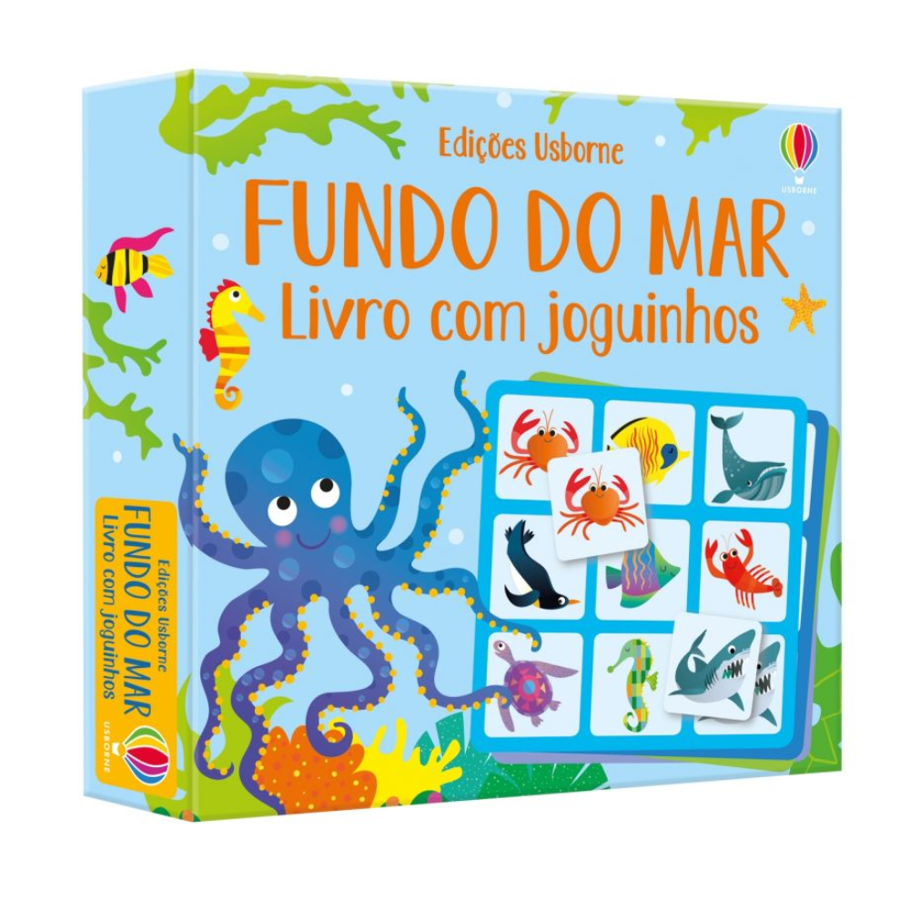 Fundo do Mar - Livro com Joguinhos