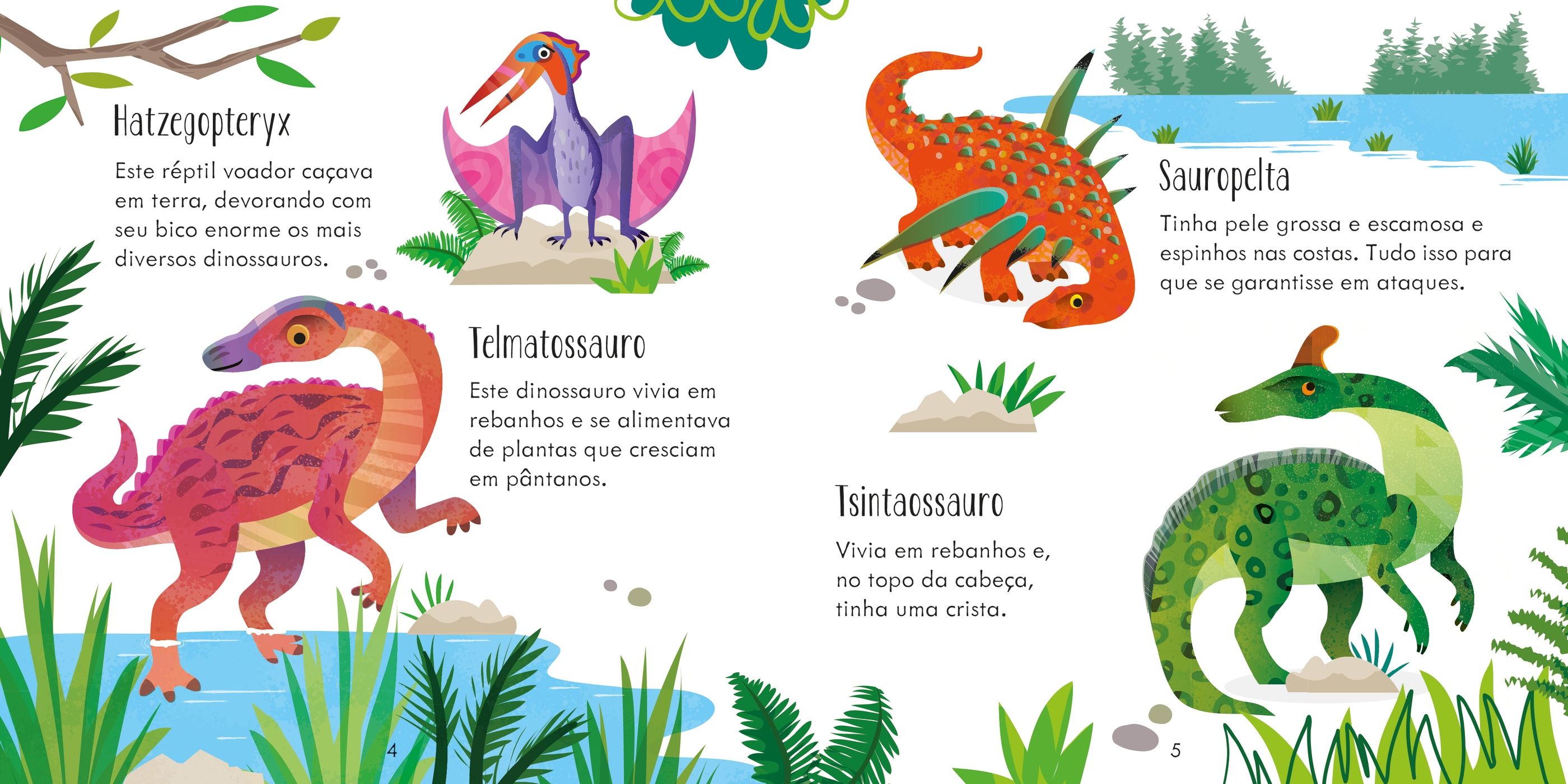 Dinossauros - Livro com Joguinhos