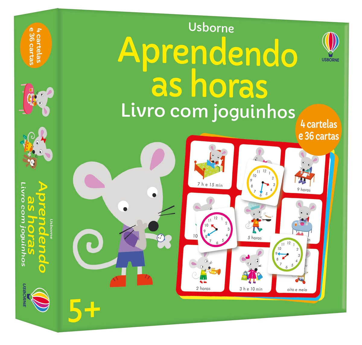 Aprendendo as Horas - Livro com Joguinhos