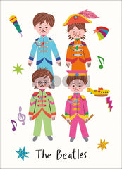 Pôster Infantil - The Beatles