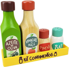 Coleção Comidinha - Kit Condimentos