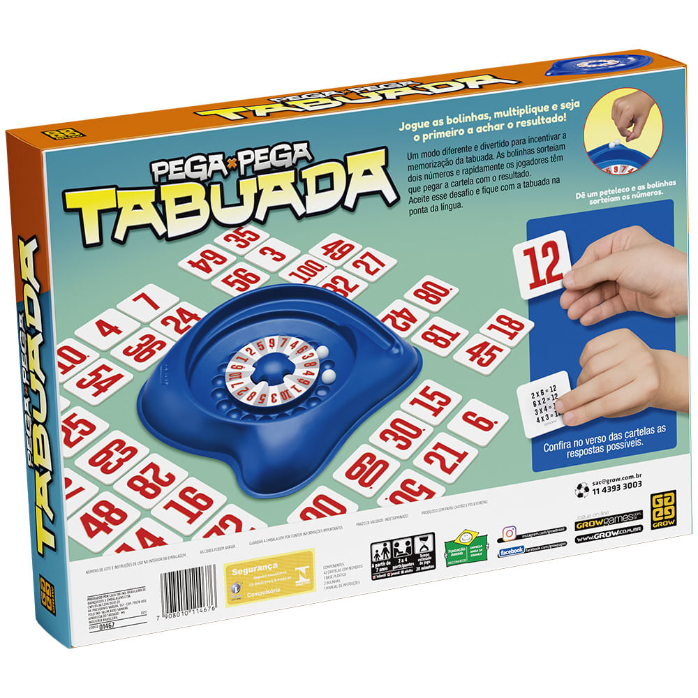 Pega Pega - Tabuada